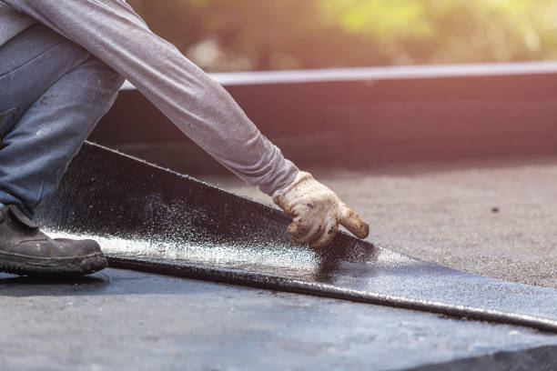 Professional Exterior Waterproofing technician working in McElhattan, PA
